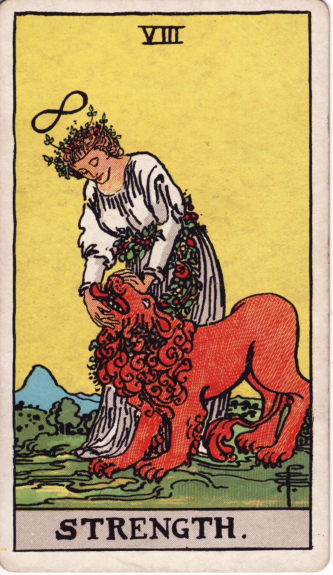 Voima — tarot-kortti
